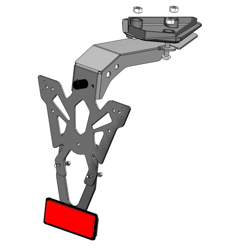 Support de plaque Triumph Street Triple 660
